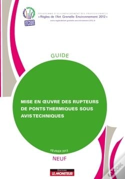 Capa do artigo Mise En Oeuvre Des Rupteurs De Ponts Thermiques Sous Avis Techniques