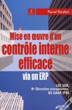 Capa do artigo Mise En Oeuvre D'Un Contrôle Interne Efficace Via Un Erp