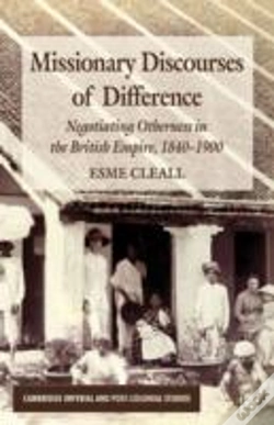 Capa do artigo Missionary Discourses Of Difference
