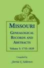 Missouri Genealogical Records And Abstracts - Preview