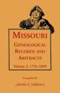 Missouri Genealogical Records & Abstracts - Preview