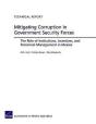 Mitigating Corruption In Government Security Forces - Preview