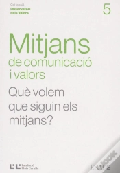 Capa do artigo Mitjans De Comunicacio I Valors
