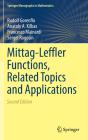 Mittag-Leffler Functions, Related Topics And Applications - Preview
