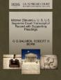 Mitzner (Steven) V. U. S. U.S. Supreme Court Transcript Of Record With Supporting Pleadings - Preview