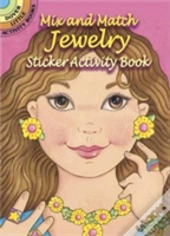 Mix And Match Jewelry Sticker Activity Book