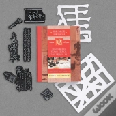 Mixed-Media Stamp, Stencil, And Storybook Set Asian Scripts