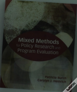 Capa do artigo Mixed Methods For Policy Research And Program Evaluation