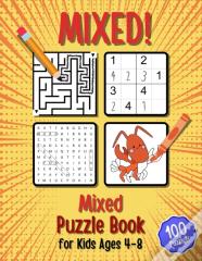 Mixed! Mixed Puzzle Book For Kids Ages 4-8