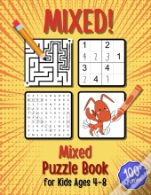 Mixed! Mixed Puzzle Book For Kids Ages 4-8