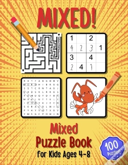 Capa do artigo Mixed! Mixed Puzzle Book For Kids Ages 4-8