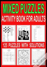 Mixed Puzzle Activity Book For Adults