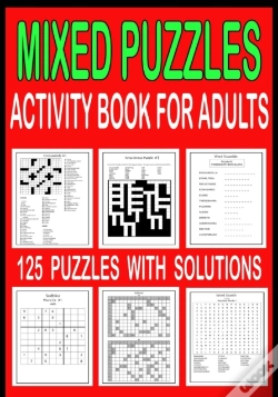 Capa do artigo Mixed Puzzle Activity Book For Adults