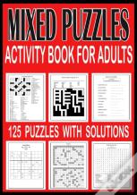 Mixed Puzzle Activity Book For Adults