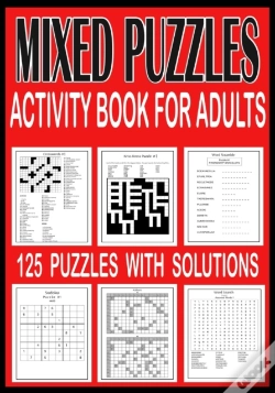 Capa do artigo Mixed Puzzle Activity Book For Adults