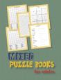 Mixed Puzzle Books For Adults - Preview