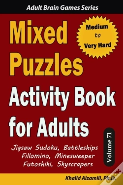 Capa do artigo Mixed Puzzles Activity Book For Adults