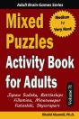 Mixed Puzzles Activity Book For Adults - Preview