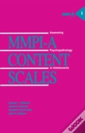Capa do artigo Mmpi-A Content Scales