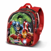 Capa do artigo Mochila Avengers Elite Infinity 3D 2025 31X26X11Cm 07667