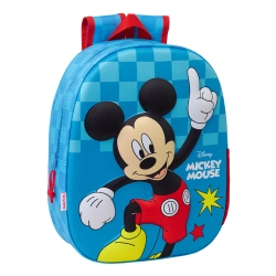 Capa do artigo Mochila Disney Mickey Mouse 3D 33X27X10Cm 622550890