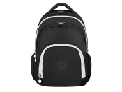 Capa do artigo Antartik multi-pocket school backpack, black color.