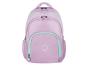 Antarctic multi-pocket school backpack, pink color. - Preview