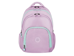 Capa do artigo Antarctic multi-pocket school backpack, pink color.