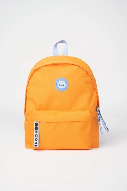 Capa do artigo Moonflower Plain Orange School Backpack