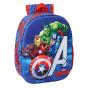 Mochila Marvel Avengers 3D 33X27X10Cm 622567890 - Preview