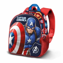 Capa do artigo Mochila Marvel Capitão America Patriot 3D 31X26X11Cm 08183