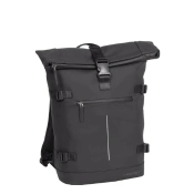 Capa do artigo Mochila New Rebels William Riverside Rolltop Preta