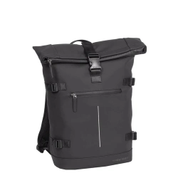 Capa do artigo Mochila New Rebels William Riverside Rolltop Preta
