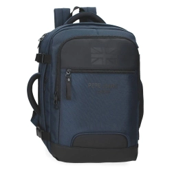 Capa do artigo Mochila P/Portátil 15,6'' E Tablet 12'' Pepe Jeans Bromley 24 Azul Adaptável A Trolley 420070218034