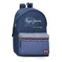 Mochila Pepe Jeans Seldon Azul 2025 44X31X17,5Cm Adaptável A Trolley 410084265130 - Preview