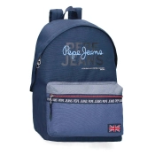Capa do artigo Mochila Pepe Jeans Seldon Azul 2025 44X31X17,5Cm Adaptável A Trolley 410084265130