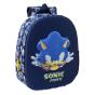 Mochila Sonic 3D 33X27X10Cm 612595890 - Preview