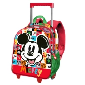 Capa do artigo Mochila Trolley Disney Mickey Mouse Mood 3D 34X26X13Cm 08443