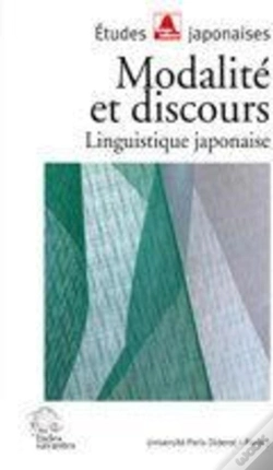 Capa do artigo Modalité Et Discours ; Linguistique Japonaise