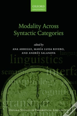Capa do artigo Modality Across Syntactic Categories