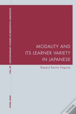 Capa do artigo Modality And Its Learner Variety In Japanese