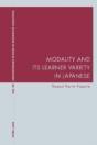 Modality And Its Learner Variety In Japanese - Preview