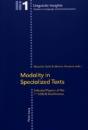 Modality In Specialized Texts - Preview
