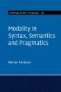 Modality In Syntax, Semantics And Pragmatics - Preview