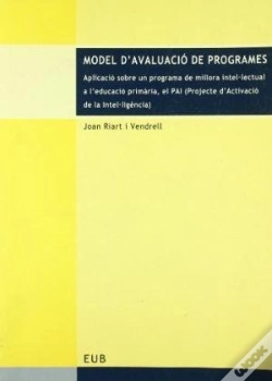 Capa do artigo Model D'Avaluacio De Programes