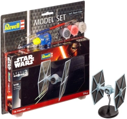 Capa do artigo Model Kit Revell Star Wars TIE Fighter Set Scale 1:110