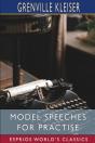 Model Speeches For Practise (Esprios Classics) - Preview