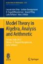 Model Theory In Algebra, Analysis And Arithmetic - Preview