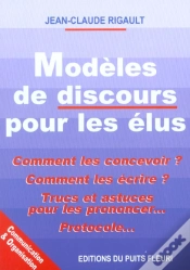Capa do artigo Modeles De Discours Pour Les Elus ; 1e Edition