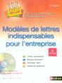 Modeles De Lettres Indispensables Pour L'Entreprise + Cd Rom -Sos Bureau- 2007 - Preview